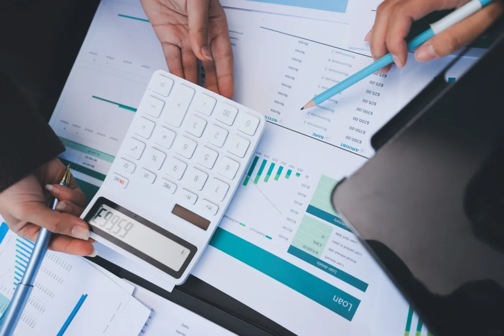 Accounting software for freelancers in Pakistan managing finances on laptop